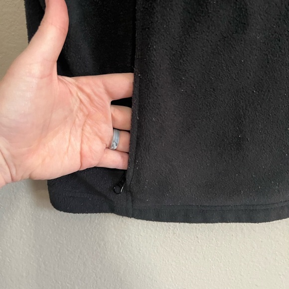 COLUMBIA Steens Mountain Fleece Vest Mens black Full Zip Outdoor Hiking 3XL - Picture 3 of 6